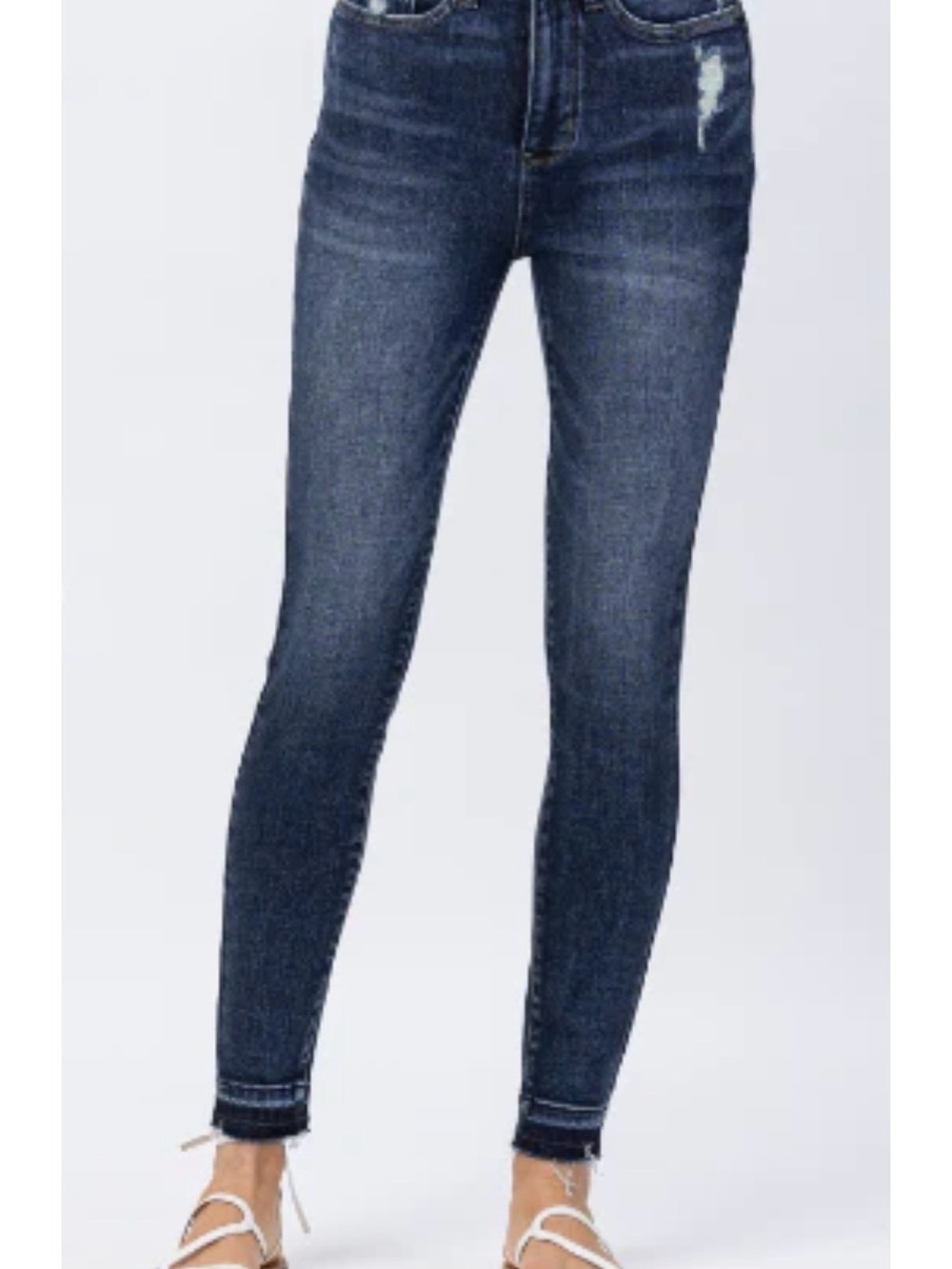 Judy Blue Dark Blue High-Rise Skinny Jeans